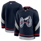 Men's Columbus Blue Jackets Blank Navy 2024-25 Stitched Hockey Jersey