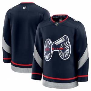 Men's Columbus Blue Jackets Blank Navy 2024-25 Stitched Hockey Jersey