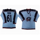 nhl jerseys columbus blue jackets #61 rick nash white