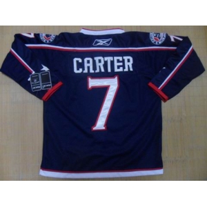nhl jerseys columbus blue jackets #7 carter blue