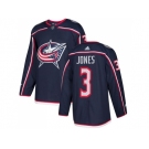 Youth Adidas Columbus Blue Jackets #3 Seth Jones Navy Blue Home Authentic Stitched NHL Jersey