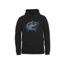 Columbus Blue Jackets Black Rinkside Pond Hockey Pullover Hoodie