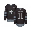 Dallas Stars #11 Mike Gartner Black 1917-2017 100th Anniversary Stitched NHL Jersey