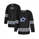 Dallas Stars #40 Remi Elie Black Team Logos Fashion Jersey