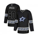 Dallas Stars #90 Jason Spezza Black Team Logos Fashion Jersey