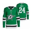 Men's Dallas Stars #24 Roope Hintz Green Stitched Jersey