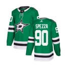 Men's Dallas Stars #90 Jason Spezza Green Home USA Flag Stitched Hockey Jersey