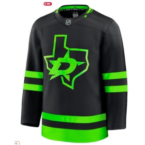 Men's Dallas Stars #96 Mikko Rantanen Fanatics Blackout Alternate Jersey