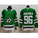 Men's Dallas Stars #96 Mikko Rantanen Fanatics Home Green Jersey