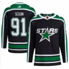 Men's Dallas Stars Tyler Seguin adidas #91 Black Reverse Retro Player Jersey