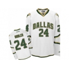 Men's Reebok Dallas Stars #24 Jiri Hudler Authentic White Third NHL Jersey