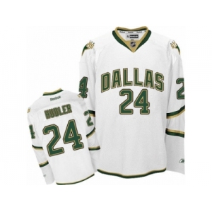 Men's Reebok Dallas Stars #24 Jiri Hudler Authentic White Third NHL Jersey