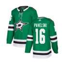 Men's Stars #16 Joe Pavelski Green Home Stitched Hockey Jersey