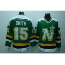 nhl dallas stars #15 smith green ccm