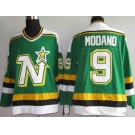 nhl dallas stars #9 modano green (ccm)