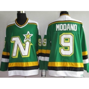 nhl dallas stars #9 modano green (ccm)