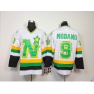 nhl jerseys dallas stars #9 modano white[ccm]