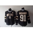 nhl minnesota north stars #91 righards black