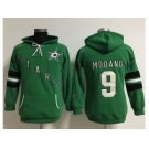 Women's Dallas Stars #9 Mike Modano Green Old Time Heidi Hoodie NHL Hoodie