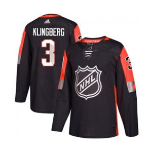 Youth Adidas Dallas Stars #3 John Klingberg Authentic Black 2018 All-Star Central Division NHL Jersey