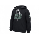 Dallas Stars Reebok Stitch Black Em Up Lace Hoodie