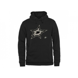 Men's Dallas Stars Black Rink Warrior Pullover Hoodie