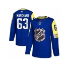 MFen Adidas Boston Bruins #63 Brad Marchand Royal 2018 All-Star Atlantic Division Authentic Stitched NHL Jersey