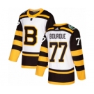 Men's Adidas Boston Bruins #77 Ray Bourque Authentic White 2019 Winter Classic NHL Jersey