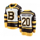 Men's Boston Bruins #20 Joakim Nordstrom White 2019 Winter Classic Fanatics Branded Breakaway NHL Jersey