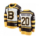 Men's Boston Bruins #20 Joakim Nordstrom White Winter Classic Fanatics Branded Breakaway 2019 Stanley Cup Final Bound Hockey Jersey