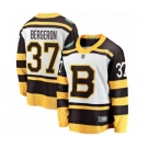 Men's Boston Bruins #37 Patrice Bergeron White 2019 Winter Classic Fanatics Branded Breakaway NHL Jersey