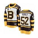 Men's Boston Bruins #52 Sean Kuraly White Winter Classic Fanatics Branded Breakaway 2019 Stanley Cup Final Bound Hockey Jersey