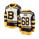 Men's Boston Bruins #68 Jaromir Jagr White 2019 Winter Classic Fanatics Branded Breakaway NHL Jersey