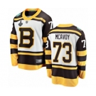 Men's Boston Bruins #73 Charlie McAvoy White Winter Classic Fanatics Branded Breakaway 2019 Stanley Cup Final Bound Hockey Jersey