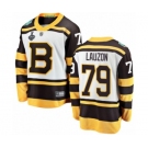 Men's Boston Bruins #79 Jeremy Lauzon White Winter Classic Fanatics Branded Breakaway 2019 Stanley Cup Final Bound Hockey Jersey