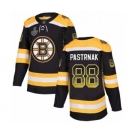 Men's Boston Bruins #88 David Pastrnak Authentic Black Drift Fashion 2019 Stanley Cup Final Bound Hockey Jersey