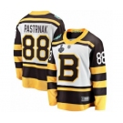 Men's Boston Bruins #88 David Pastrnak White Winter Classic Fanatics Branded Breakaway 2019 Stanley Cup Final Bound Hockey Jersey