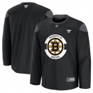 Men's Boston Bruins Black 2024-25 Home Team Practice Stitched Hockey Jersey