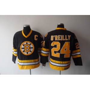 nhl boston bruins #24 o'reilly black ccm