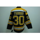 nhl boston bruins #30 thomas black