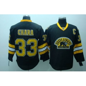 nhl boston bruins #33 chara black (3rd)