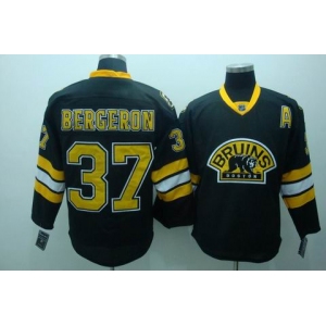 nhl boston bruins #37 bergeron black(3rd)