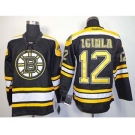 nhl jerseys boston bruins #12 iginla black