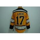 nhl jerseys boston bruins #17 lucic yellow [winter classic]