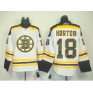 nhl jerseys boston bruins #18 horton white