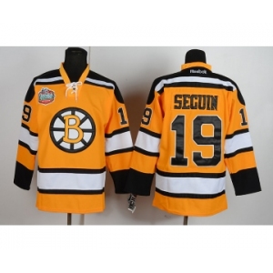 nhl jerseys boston bruins #19 seguin yellow[winter classic]