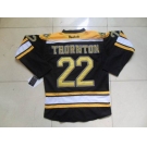 nhl jerseys boston bruins #22 thornton black