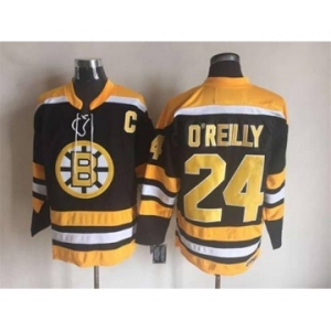 nhl jerseys boston bruins #24 oreilly black[m&n][patch C]