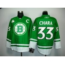 nhl jerseys boston bruins #33 chara green