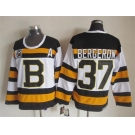 nhl jerseys boston bruins #37 berceron white [m&n 75th]